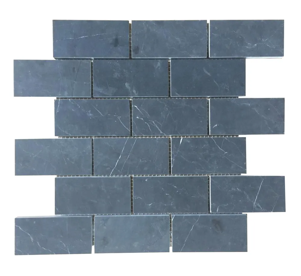 Chất lượng cao màu đen đá cẩm thạch Mosaic đá từ Việt Nam