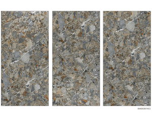 Azulejos de porcelana pulida esmaltada Digital moderna de 600x1200mm respetuosos con el medio ambiente efecto de tallado ladrillo refractario para Interior de Hospital - Product Image 1