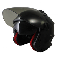 Casque de moto demi-face (usage universel)