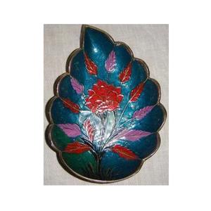 Bol de service de nourriture en métal de cadeaux multicolores classiques faits à la main pour le restaurant et l'hôtel - Product Image 4