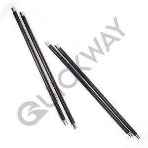 Bâtons de canne de cérémonie en cuir Swagger Caractéristiques d'utilisation extérieure confortable - Product Image 2