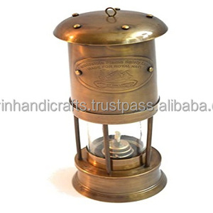 โคมไฟสมอทองเหลืองศิลปะวินเทจโคมไฟเลือดออกขนาดใหญ่สำหรับโอกาสเช่นวันฮาโลวีนวันแม่วันวาเลนไทน์พิมพ์ลาย - Product Image 4