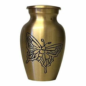 โกศทองเหลืองและโลหะสำหรับงานศพขนาดเล็กทำจากหินอ่อนทองแดงโกศสำหรับมนุษย์และสัตว์เลี้ยงสำหรับตกแต่งที่ระลึก - Product Image 6