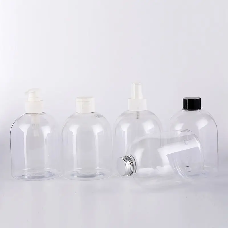 Leading Manufacturer Premium Quality Food Grade 250ml Transparent PCR PET Plastic Packaging Bottle at Competitive Price