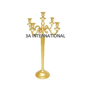 Christmas Party Decoration <b>Large</b> Candelabra <b>Candle</b> Stand Decorative Folding <b>Candle</b> Stand Aluminium <b>Candle</b> Stand Wedding - Product Image 3
