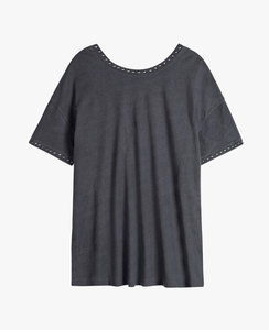 เสื้อยืดผู้หญิงผ้าฝ้าย 100% ขายส่ง รับผลิตตามแบบ ปักโลโก้ได้ - Product Image 2