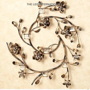 Aluminum Metal Unique Shape Brown Finished <b>Wall</b> Scones Luxury Handmade Home <b>Wall</b> <b>Lighting</b> Decoration - Product Image 4