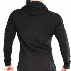 De calidad superior para hombre gimnasio de gran tamaño con capucha de lana - Product Image 4