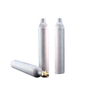 Bouteille de gaz CO2 de 0,6 L en alliage d'aluminium de qualité alimentaire 425 g avec valve - Product Image 2