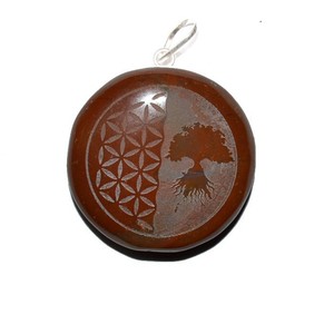 Grossiste de pendentifs gravés personnalisables de qualité supérieure, conçus avec des motifs floraux, en ligne - Product Image 1