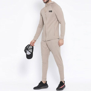 Men's Fashion Top Quality Zip Up Hoodie With Matching Trousers Tracksuits set - Product Image 4