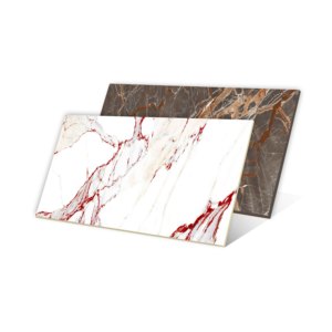 Carreaux de porcelaine Gres en céramique vitrifiés émaillés entièrement polis de conception de marbre de haute résolution 600x1200mm pour des tuiles de Pillers. - Product Image 4