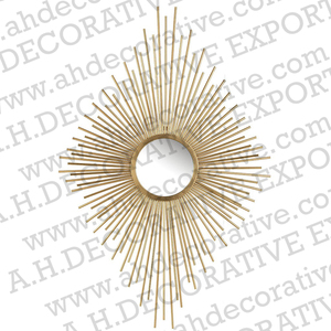 Espejo de pared contemporáneo para sala de estar Venta caliente Hecho a mano Colgante de pared Maquillaje de lujo Marco de espejo de Navidad para la venta - Product Image 3