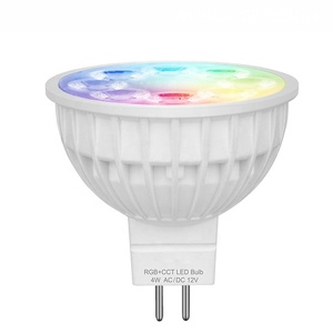 4W led proyector compatible wifi app y inalámbrico rf frecuencia <span class=keywords><strong>rgb</strong></span> + AAC <span class=keywords><strong>mr16</strong></span> bombillas led - Product Image 1
