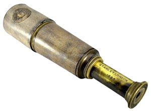 Jumelles nautiques en laiton, télescope de 16 pouces, Stanley London, avec boîte en bois - Product Image 3