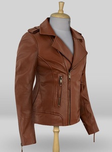 Blouson d'hiver en cuir unisexe, veste à fermeture éclair, de très bonne qualité, pour toutes les couleurs, nouveauté, - Product Image 2