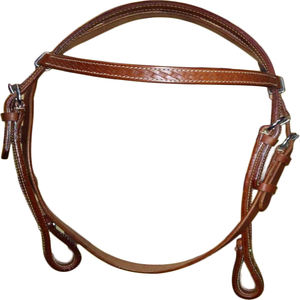 VENDRE DU CUIR VÉRITABLE Licou en cuir de cheval DANS; dollar 5 tailles plein cob Shetland - Product Image 3