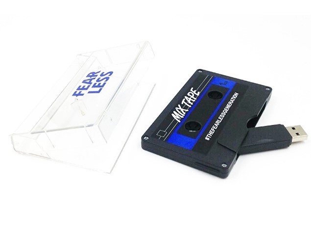 Old Style Plastic Cassette Tape USB Flash Drive