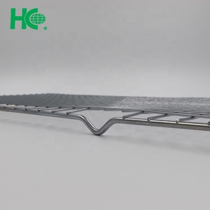 Black Nonstick Mesh Big Food <b>Grid</b> Cooling Rack <b>Metal</b> Material Cooling Rack - Product Image 6