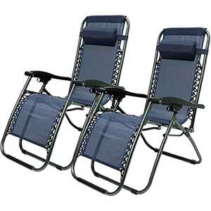 <span class=keywords><strong>Chaise</strong></span> longue <span class=keywords><strong>pliante</strong></span> <span class=keywords><strong>de</strong></span> haute qualité à gravité zéro avec porte-gobelet - Product Image 5