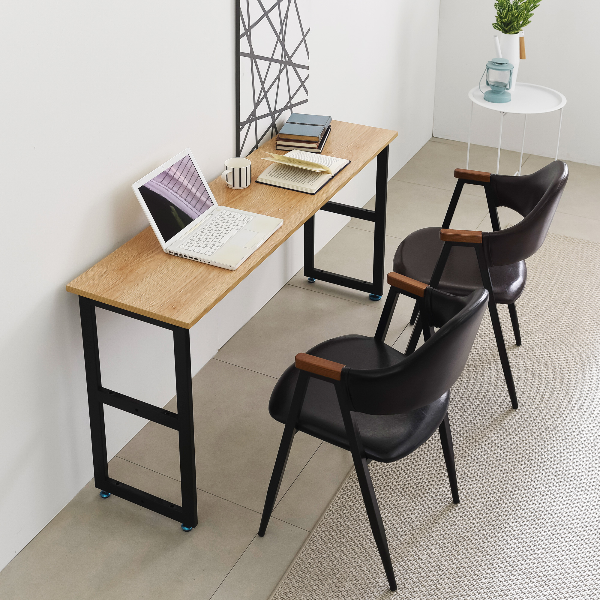 Metal Frame Computer Table for Laptop - Modern & Durable