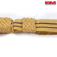 Nœuds de sabre et de rapier allemands - Matériau en nylon, ajustement confortable pour uniformes cérémoniels (couleur personnalisable)