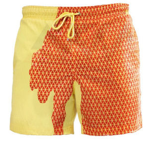 Short de fitness pour hommes, 100% coton, sublimation, couleur, unisexe, court, vente en gros, logo personnalisé, haute qualité, été, 2022 - Product Image 2