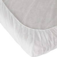 Draps jetables ajustés pour table de massage avec élastiques pour SPA, examen médical, tatouage, épilation, non-tissés 82'' x 30''
