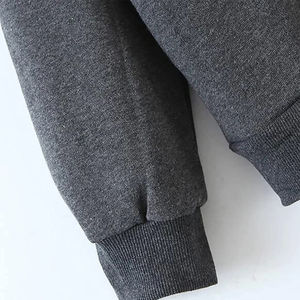 เสื้อฮู้ดซิประดับพรีเมียมสำหรับผู้ชายผ้าฟลีซน้ำหนักเบาดีไซน์ใหม่สำหรับฤดูหนาวพิมพ์โลโก้ตามสั่งสำหรับ2022 - Product Image 4