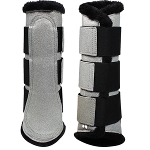 Botas de cepillado de caballo de alta calidad, diseño OEM personalizado, precio bajo - Product Image 4