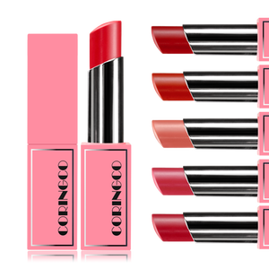 ลิปสติก CORINGCO CHERRY CHU BONNY สูตรเนื้อเนียนเงา ป้องกันแสงแดด สารเคมีจากเกาหลี เครื่องสำอางเกาหลี 6 สี - Product Image 1
