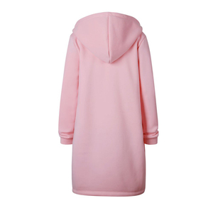 Automne Femmes Manches Longues Casual Nouveau Style Capuche Longue Personnalisable - Product Image 6