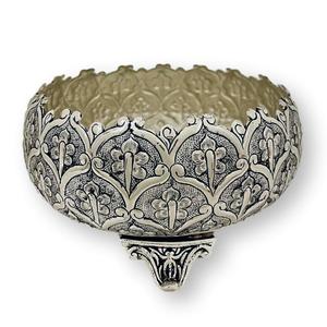 Top Qualité Petit Urli Floral Pour Allemand Argent Gravé À La Main Uruli Bol Décoratif Indien Antique Artisanat - Product Image 5