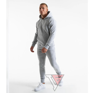 Survêtement unisexe d'hiver personnalisé avec logo, jogging en molleton respirant, écologique, pour l'entraînement et le jogging - Product Image 1