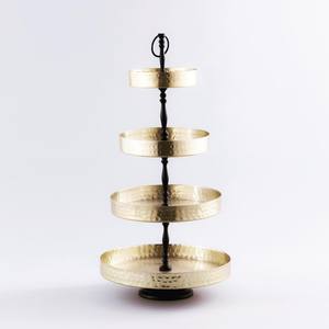 Gâteau rond en métal argenté, 30 pièces, décoration de gâteau de mariage, fête d'anniversaire, vente en gros - Product Image 4