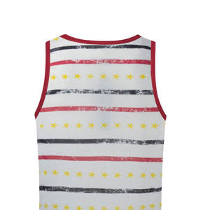 2022 hommes personnalisé 3D tricoté coton entraînement Singlet séchage rapide été Gym débardeur respirant décontracté sport Fitness course réservoir - Product Image 4