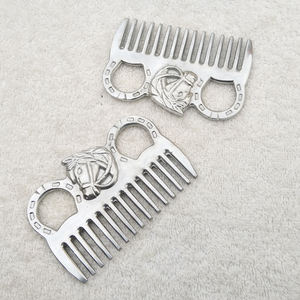 หวีแผงคอม้าอะลูมิเนียมและหางม้าหวีอลูมิเนียมหวีและกีบม้าหวี - Product Image 1