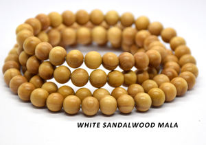Pulsera de cuentas de sándalo, mala - Product Image 2