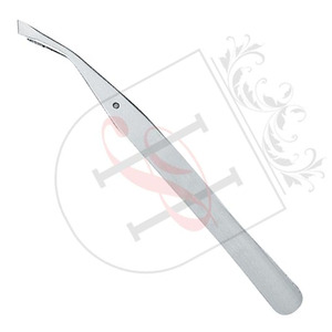 Pincettes à sourcils en acier inoxydable, étiquette privée allemand, en couleur Satin, pour sourcils, - Product Image 2