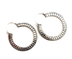 30 mm <b>Hoop</b> <b>Earrings</b> New Style <b>Silver</b> Plated Big Round Brass Rhinestone <b>Hoop</b> <b>Earrings</b> Women - Product Image 3