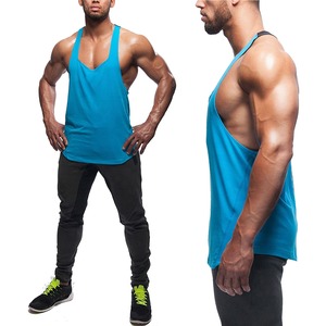 Stringers Vest Gold Supplier Gym Tank Top Custom Printed Stringers Vest T-Back Singlets - Product Image 6