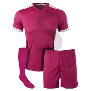 Vêtements de football avec logo personnalisé pour hommes Maillot de football uniforme complet avec short et chemise Sublimation Team Training Suit - Product Image 3