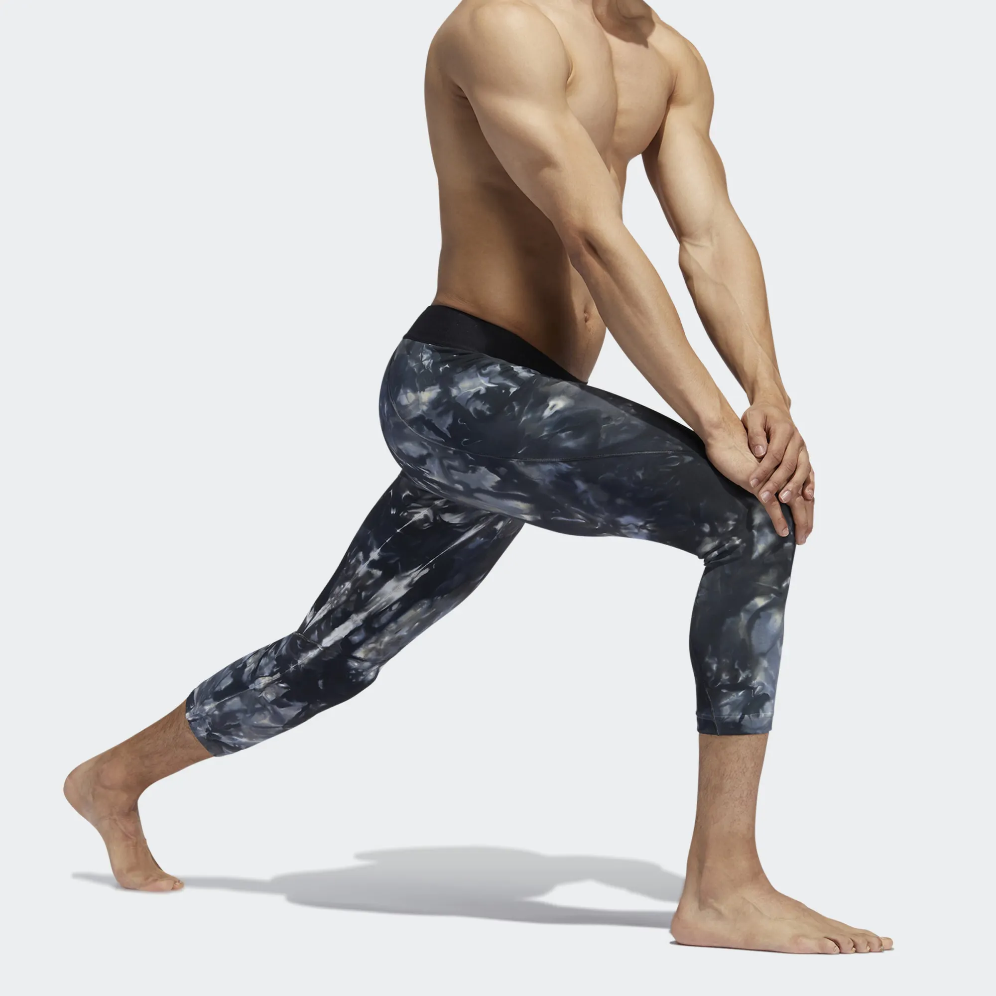 2021 High quality Custom logo print embroidery plus size men sports yoga leggings sports fitness gym jogger tights