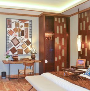 Armario Terra, Diseño Moderno y Contemporáneo, Muebles de Dormitorio de Diseño Natural, Armario de Madera, Mueble de Almacenamiento para el Hogar y Hoteles - Product Image 2