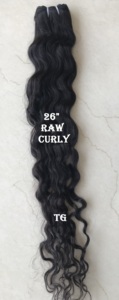 Extensions de cheveux brésiliens Remy vierges à cuticules intactes, ondulés, prix de gros, avec closure 5x5 en dentelle transparente - Product Image 4