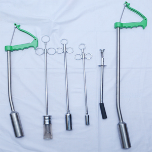 Aplicador de Bolas Reutilizable 2026, Pistola de Administración con Mango Curvo de Plástico para Ovejas y Ganado, Instrumentos Veterinarios - Product Image 6