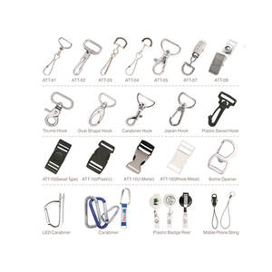 Wholesale Various <b>Lanyard</b> Hardware Metal Plastic Clip Hook <b>Lanyard</b> Accessories - Product Image 1
