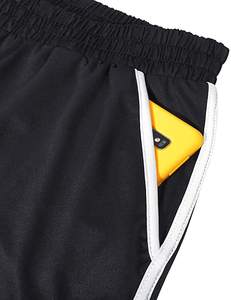 Pantalones cortos de gran tamaño de carbón teñido de algodón de alta calidad para mujer - Product Image 3