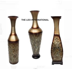 Jarrones de Flores Antiguos de Lujo, Metálicos, para Decoración de Bodas, Estilo Europeo, Aluminio, Precio al por Mayor, Suministro al por Mayor - Product Image 6