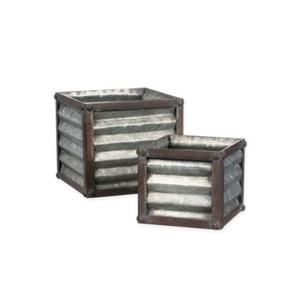 Jardinière de jardin ronde de couleur verte, jardinière décorative extérieure polie et brillante pour la maison et le jardin - Product Image 6